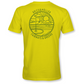 Golf Circle Yellow T-Shirt back