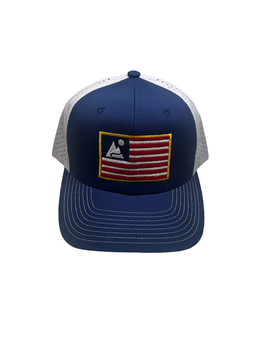 Brick & Holler American flag hat