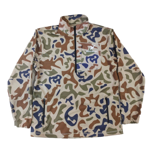 Outer Banks Camo Quarter Zip