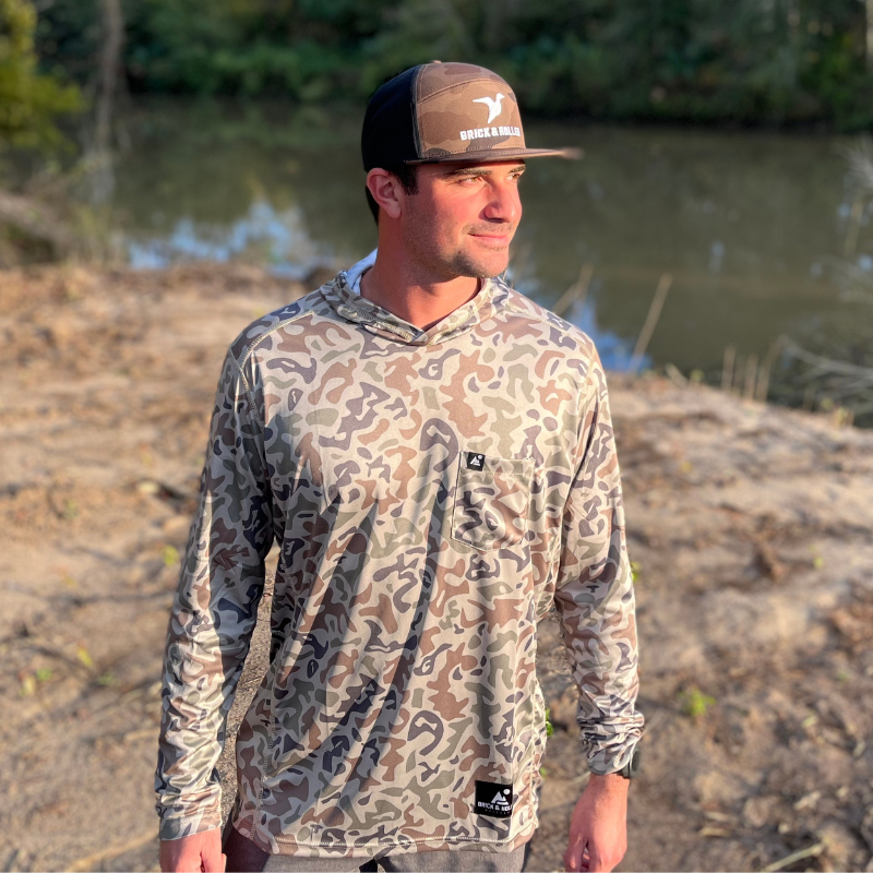 Brick & Holler Outdoors is bringing you a fantastic style Duck Camouflage Cambridge PB260 trucker-style hat. Finest in comfort and style. 