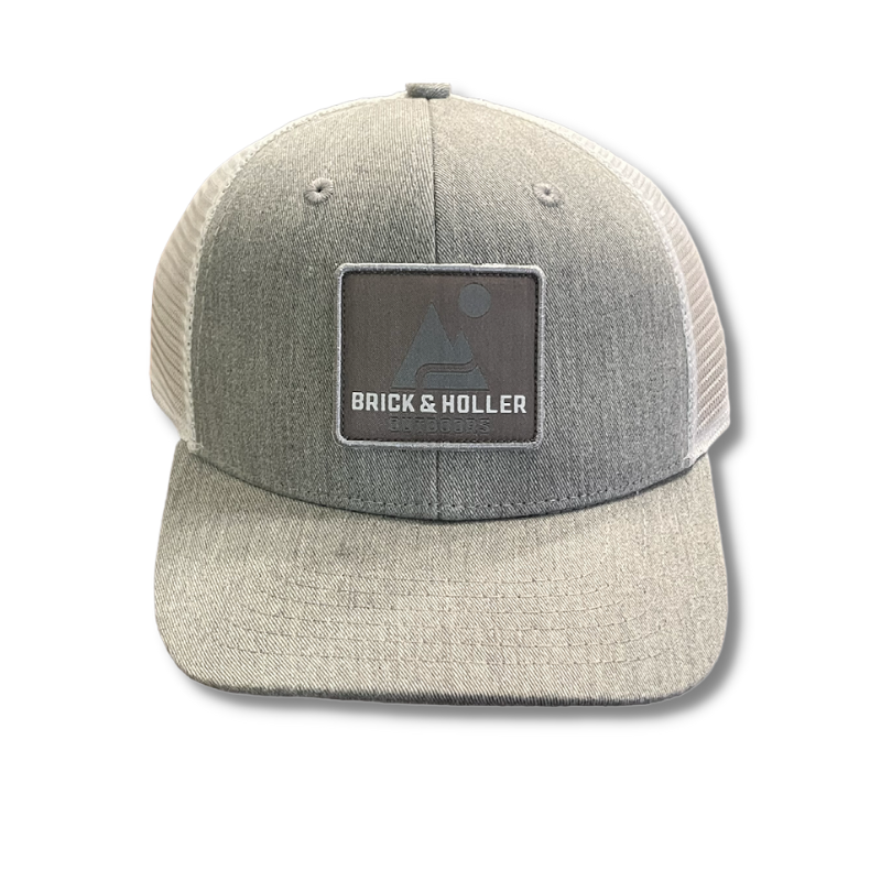 Brick & Holler Mountain logo patch hat.