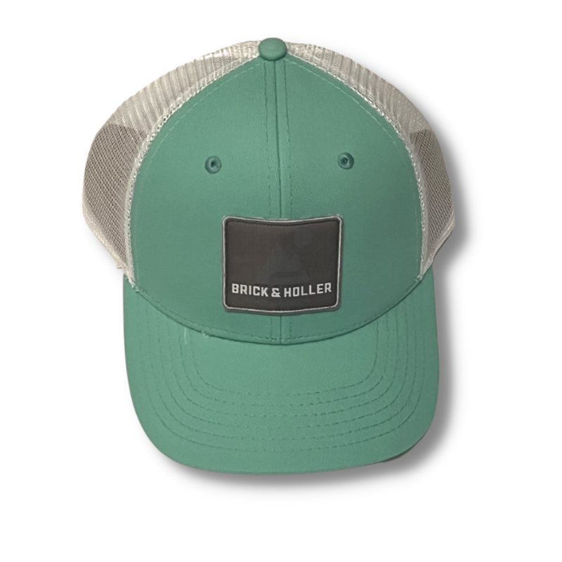 Brick & Holler Mountain logo patch hat.