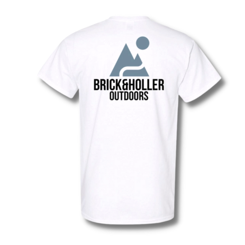 Brick & Holler Outdoors Logo T-shirt back print