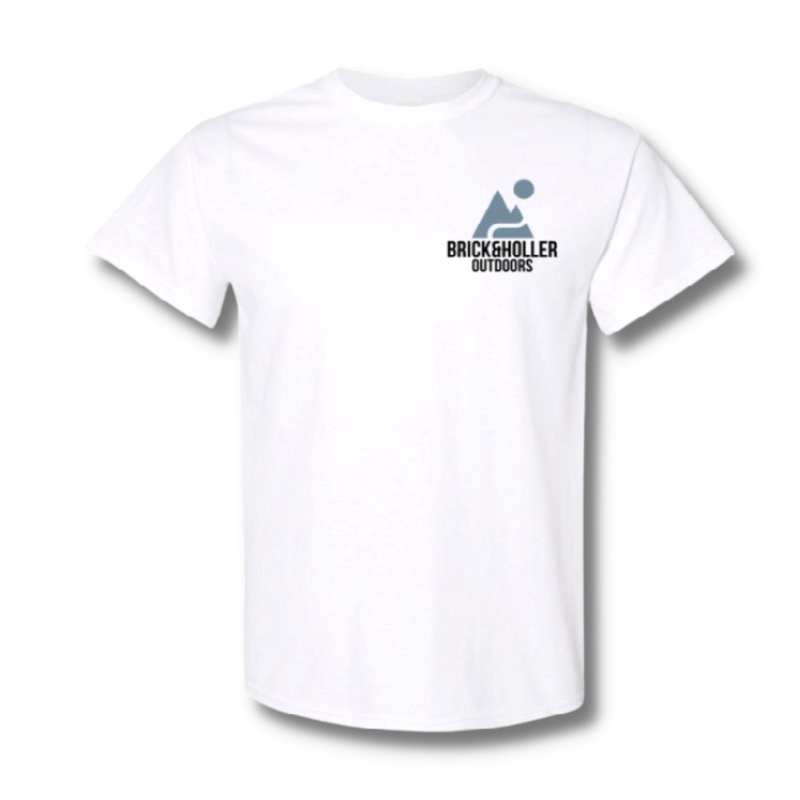 Brick & Holler Outdoors Logo T-shirt White