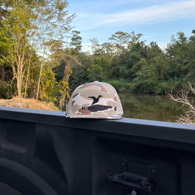  Finest in comfort and style. Take this camo hat hunting and look good in the woods.