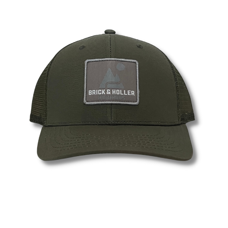 Brick & Holler Mountain logo patch hat.