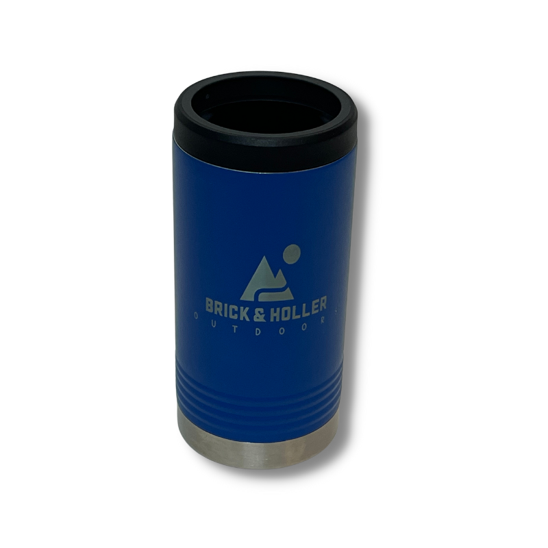 Stainless Steel Skinny Koozie Royal Blue