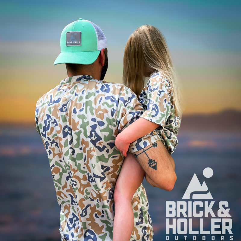 Brick & Holler Mountain logo patch hat.