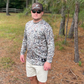 The go anywhere, do anything camo shirt. Wear it for hunting, fishing or just to feel comfortable and cool.