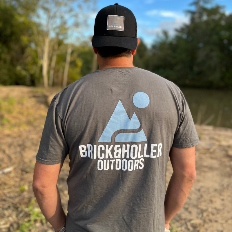 Brick & Holler Outdoors Logo T-shirt back print