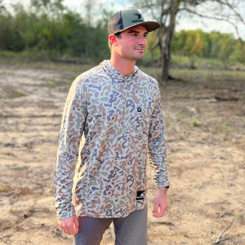 Adult Camouflage Lightweight Hoodie – Brick and Holler