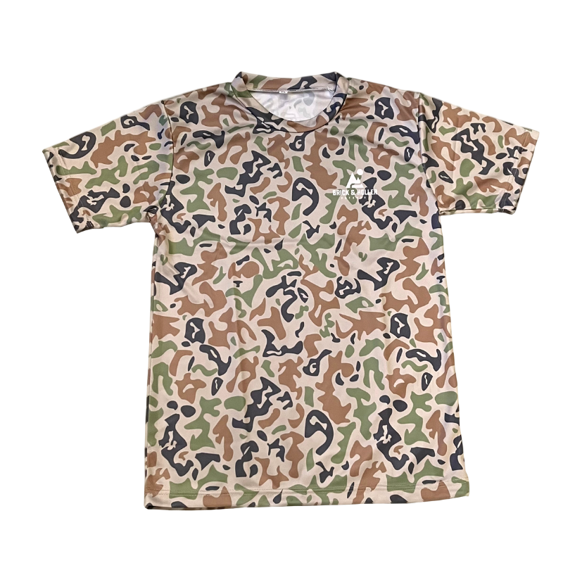 Adult Short Sleeve Camouflage Shirt